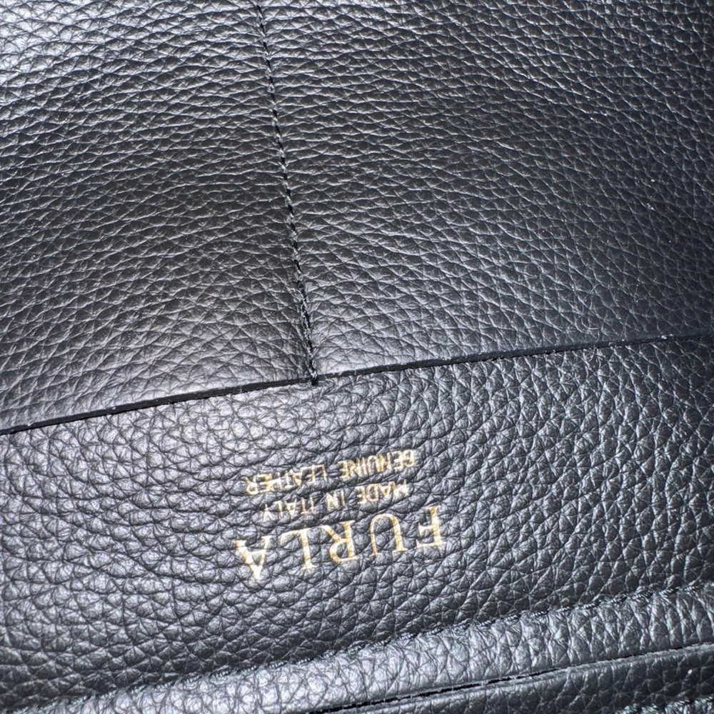 Furla Capriccio Top Handle Leather Satchel - Picture 11 of 12